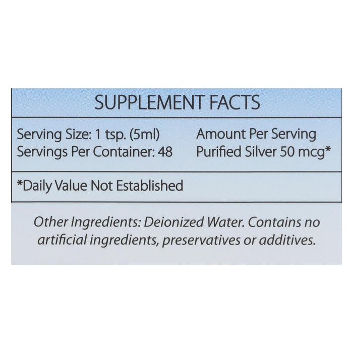 Silver Biotics - Silver Supplement for Daily Immune Support (8 Fl Oz)