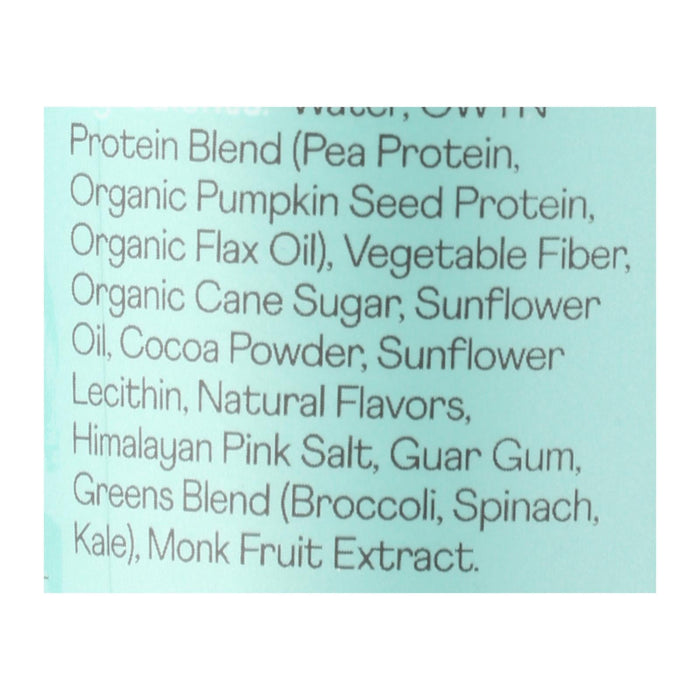 OWYN - Plant-Based Protein Shake - Dark Chocolate - 12 Fl Oz. (Pack of 12)