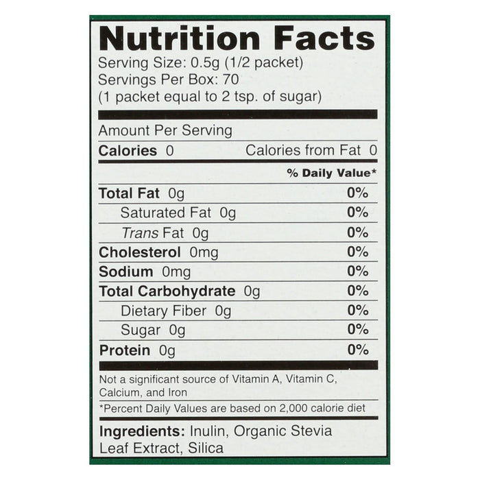 Sweet Leaf Stevia Sweetener, 35 Packets