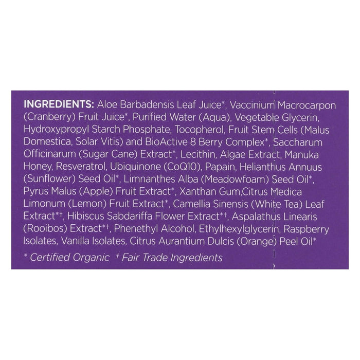 Andalou Naturals Instant Age-Defying Face Mask 8 Berry Fruit Enzyme (6 - 0.28 oz Units)