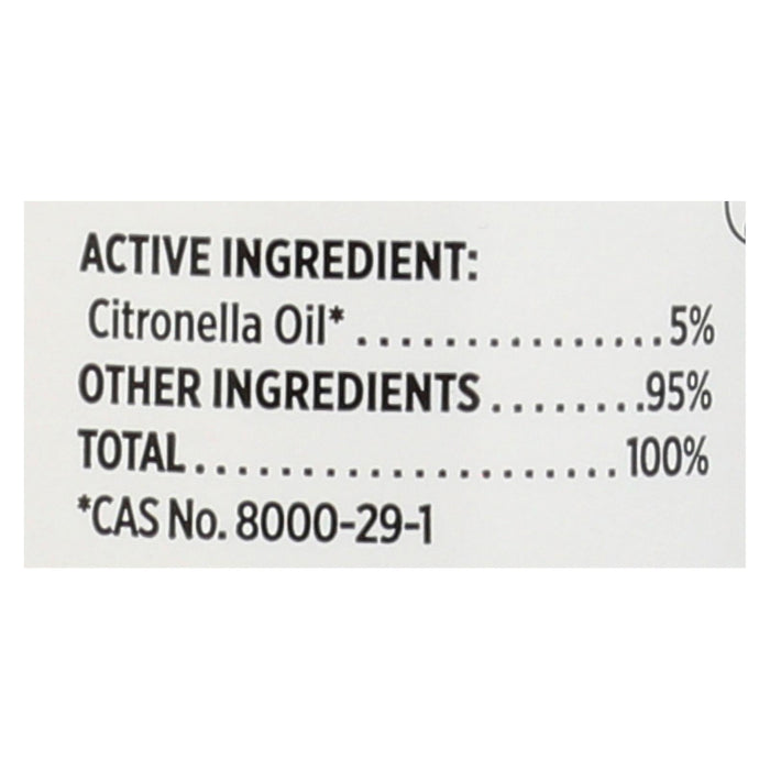 Quantum Research Buzz Away Insect Repellent Citronella Spray (6 Oz.)