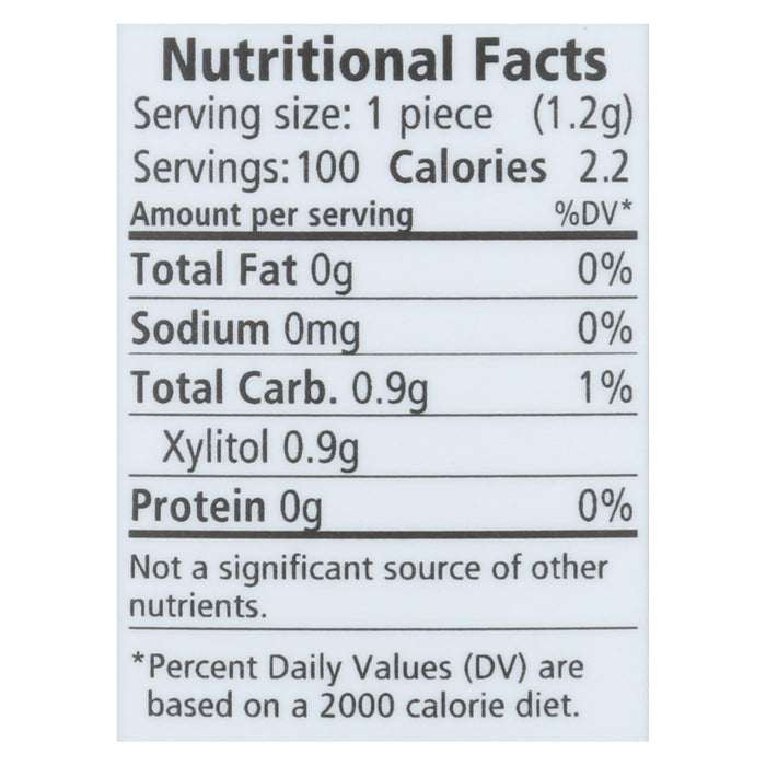 Spry Fresh Fruit Chewing Gum (Pack of 100)