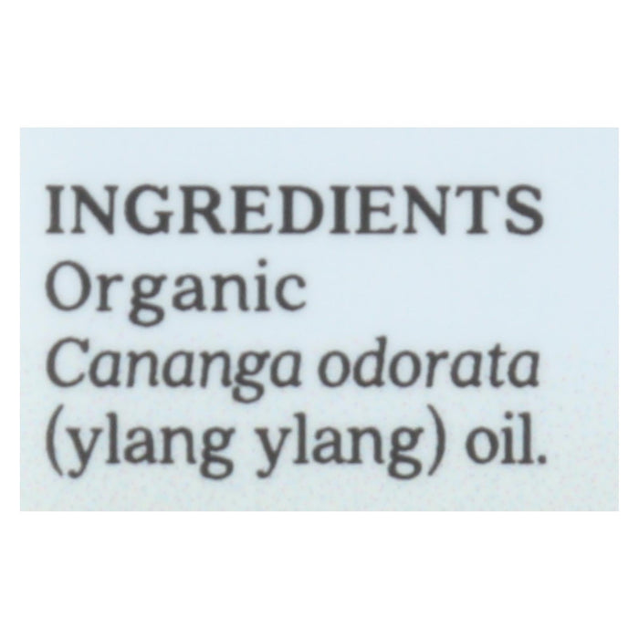Aura Cacia Organic Ylang Ylang Essential Oil .25 Oz.