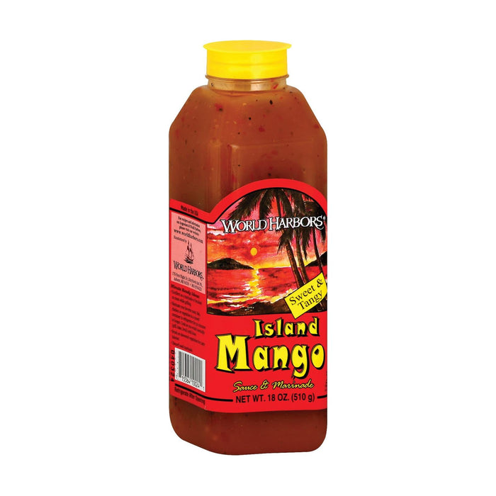 World Harbor Island Mango Sauce 16 Oz., Pack of 6