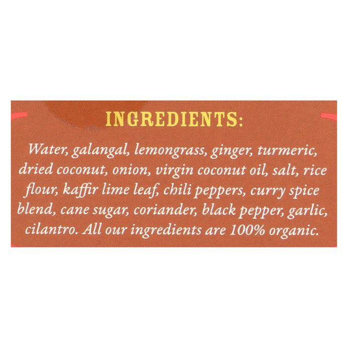 Mike's Curry Love Organic Yellow Thai Curry Paste, 2.8 Oz Pack of 6