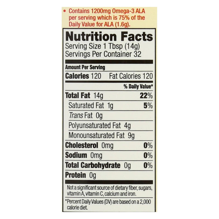 Spectrum Naturals Organic Refined Canola Oil - Case of 12 - 16 Fl Oz. Bottles