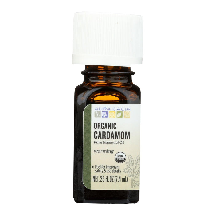 Aura Cacia Cardamom Essential Oil - 0.25 Fl Oz