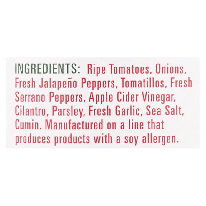 Green Mountain Gringo Hot Salsa - Case of 12 - 16 Oz.