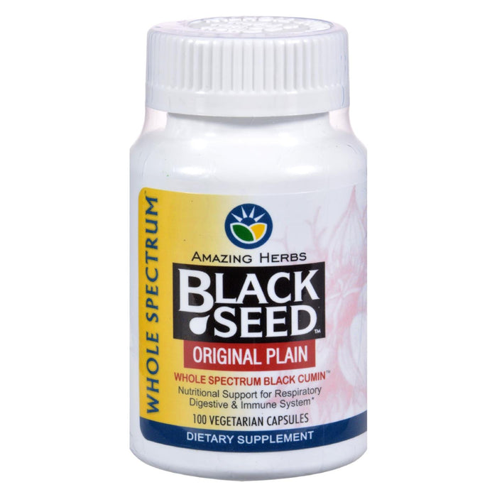 Amazing Herbs Black Seed Capsules (100 Count)