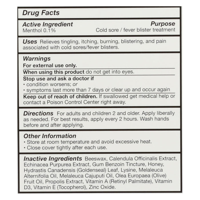 Quantum Super Lysine Plus Cold Sore Treatment (0.25 Oz.)