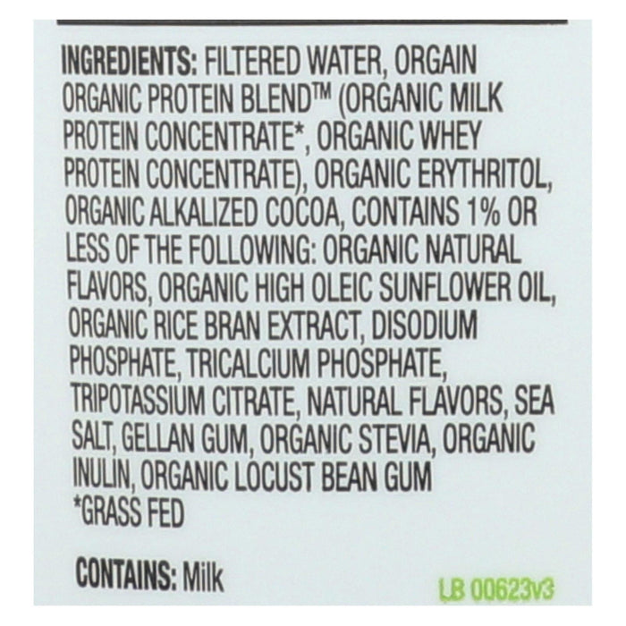 Orgain Creamy Chocolate Nutritional Protein Shake (14 Fl Oz Pack of 12)