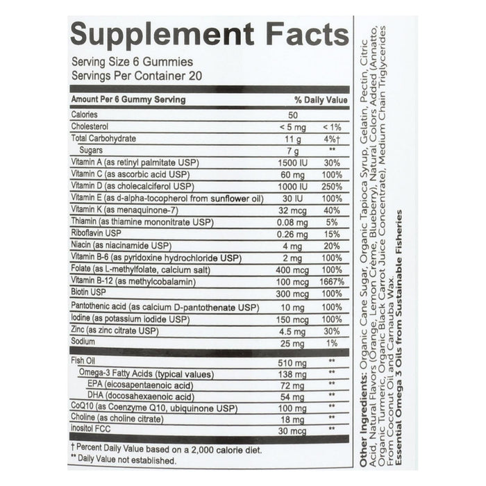Smartypants Complete Women's Daily Multivitamin (120 Count)
