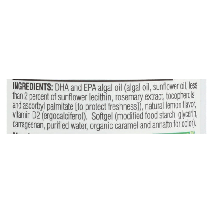 Spectrum Essentials Vegan Ultra Omega-3 EPA and DHA Capsules, 60 Softgels