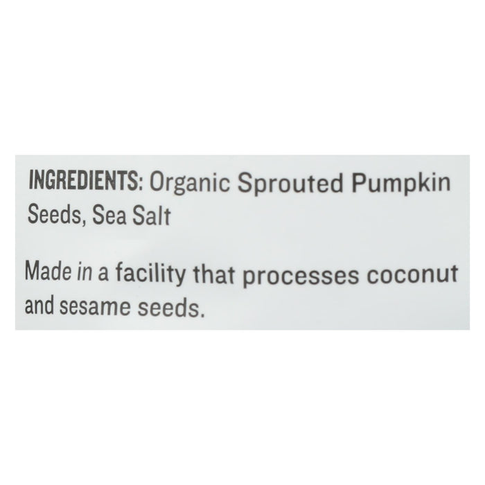 GoRaw Sprouted Pumpkin Seeds with Celtic Sea Salt (6 Pack of 14 Oz.)