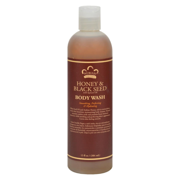 Nubian Heritage Honey and Black Seed Body Wash (13 Fl Oz)