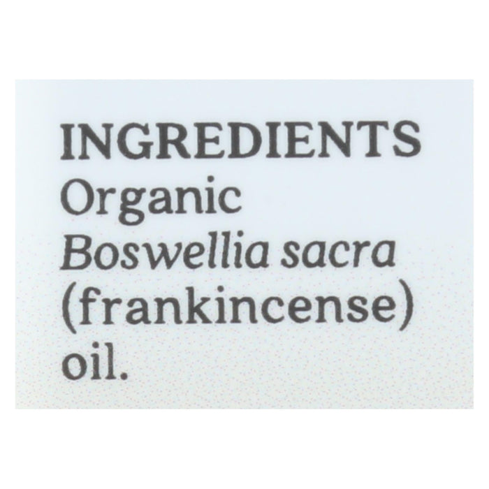 Aura Cacia Organic Frankincense Essential Oil, .25 Fl Oz