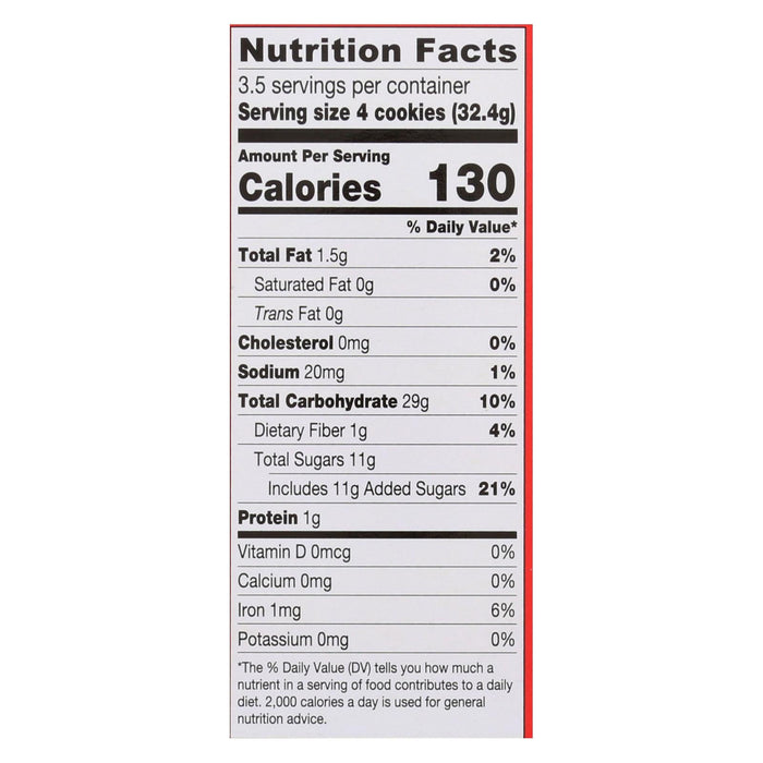 Hapi Snacks Fortune Cookies, 4 Oz. Pack of 12