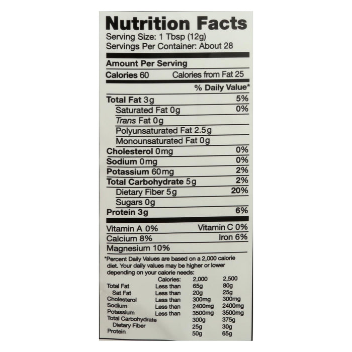 Nutiva Organic Milled Chia Seeds, 14 Oz.