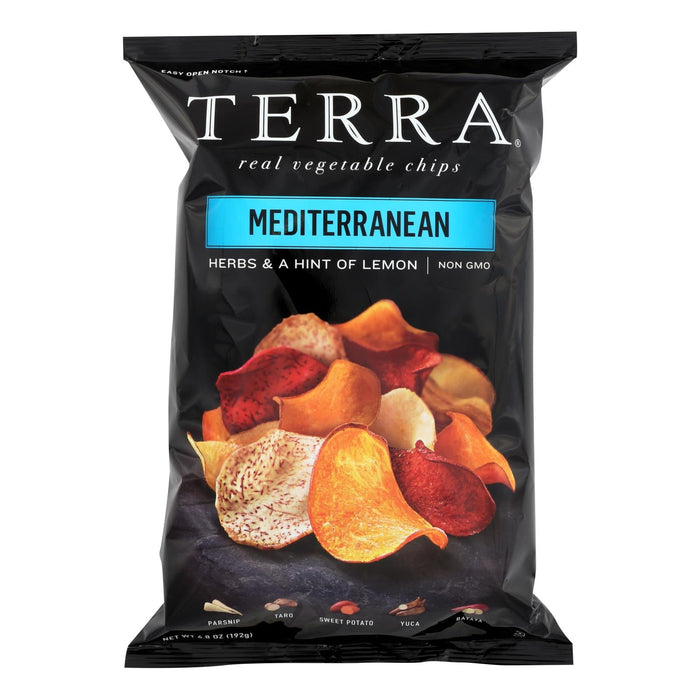 Terra Exotic Vegetable Chips - Mediterranean (Pack of 12) 6.8 Oz.