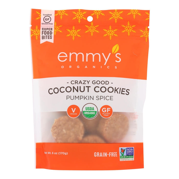 Emmy's Organics Pumpkin Spice Cookies (Pack of 8 - 6 Oz.)