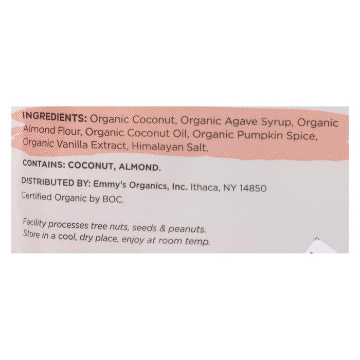 Emmy's Organics Pumpkin Spice Cookies (Pack of 8 - 6 Oz.)