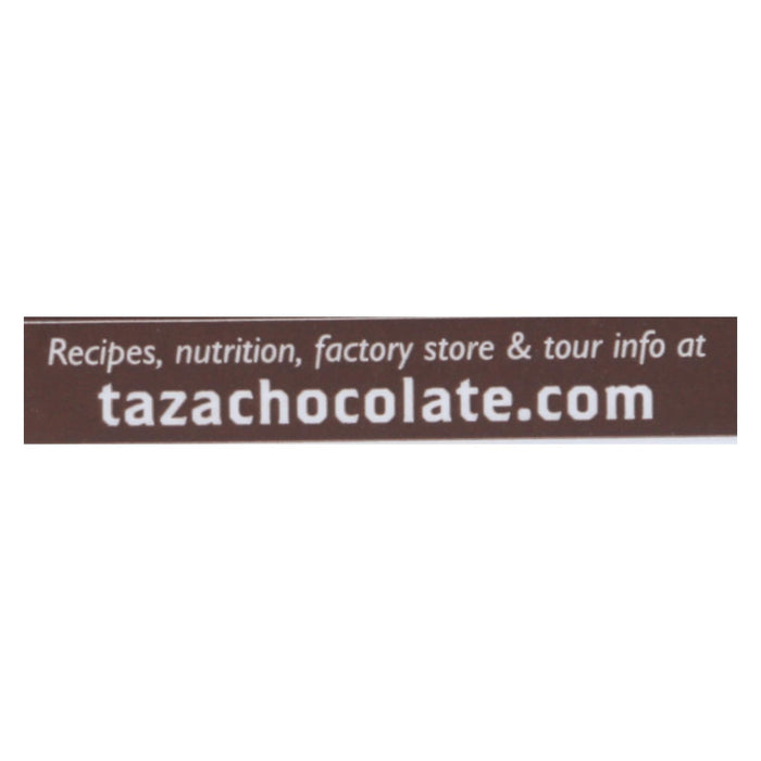 Organic Chocolate Mexicano Discs - 100% Dark Cacao Puro (Pack of 12) - Taza 2.7 Oz