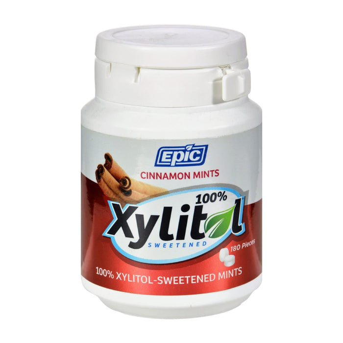 Epic Dental Xylitol Mints - Cinnamon, 180 Count
