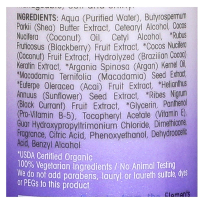 Giovanni Blackberry Coconut Repair Leave-in Conditioner Elixir - 4 Oz