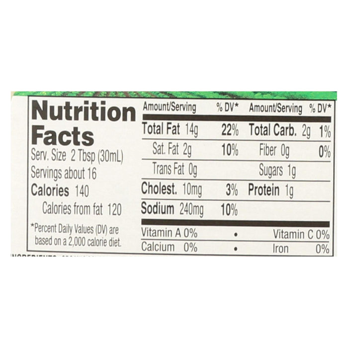 Organic Hidden Valley Original Ranch, 16 Fl Oz (Pack of 6)