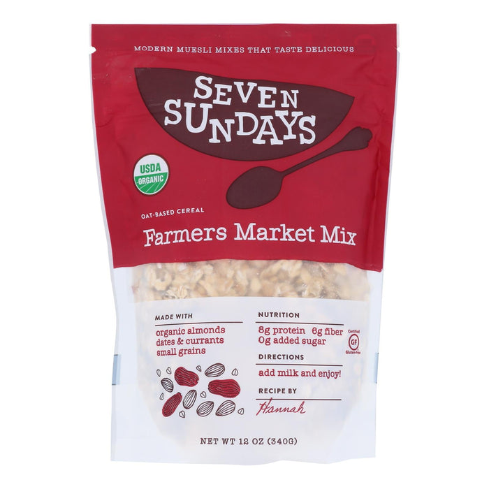 Seven Sundays Muesli Farm Mrkt Mix, Case of 6 - 12 Oz