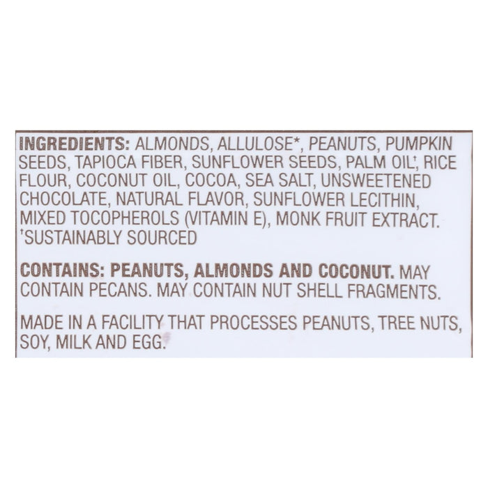Munk Pack Keto-Nut & Seed Sea Salt Dark Chocolate, 12-Pack (1.23 Oz. Each)