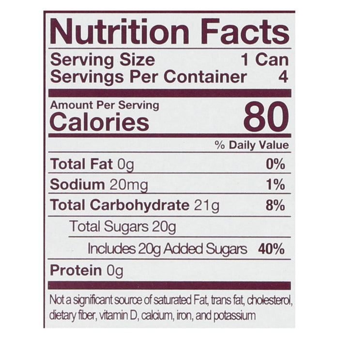 Q Drinks Ginger Beer 6-Pack - 4/7.5fl Oz Cans