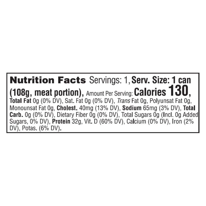 Natural Sea Unsalted Solid White Wild Albacore Tuna (12 - 5 Oz. Cans)