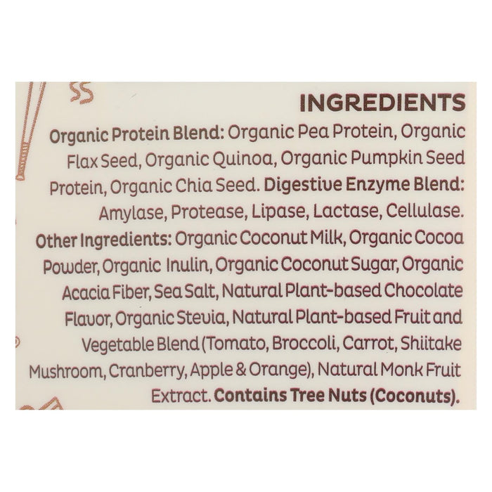 Kos Chocolate Protein Powder - 19.6 Oz. Rich Creamy Flavor