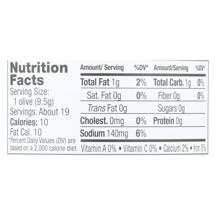 Jeff's Natural Garlic-Stuffed Olives - 6-Pack Case (7.5 oz. Each)