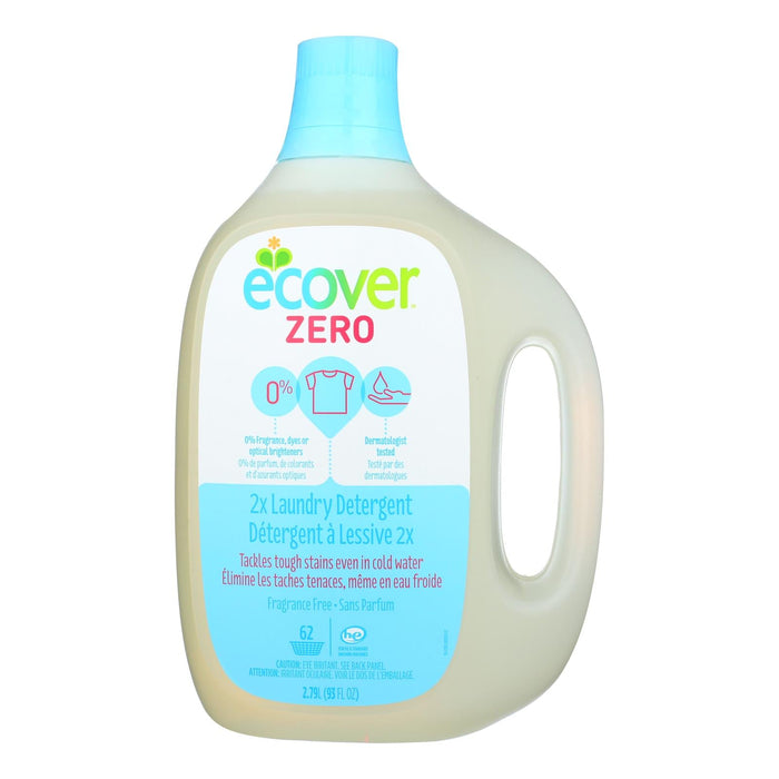 Ecover Zero 2X Concentrated Laundry Detergent, 93 Fl. Oz., 4-Pack