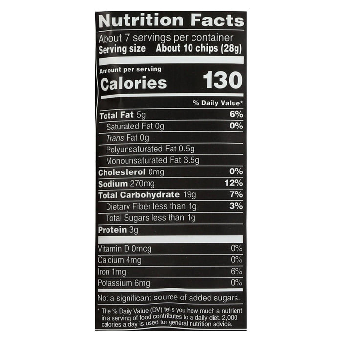 Stacy's Simply Naked Pita Chips 7.33 Oz (Pack of 12)