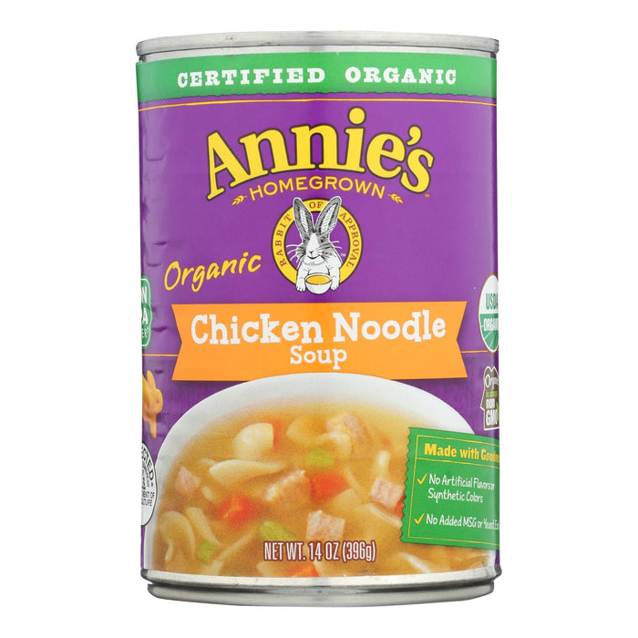 Annie's Homegrown Organic Chicken Noodle Soup (Pack of 8 - 14 Oz.)