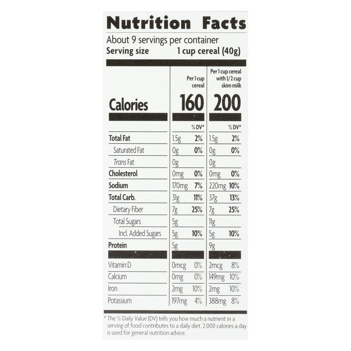 Nature's Path Organic Heritage Flakes Cereal, Rich in Whole Grains & Fiber (Pack of 12)