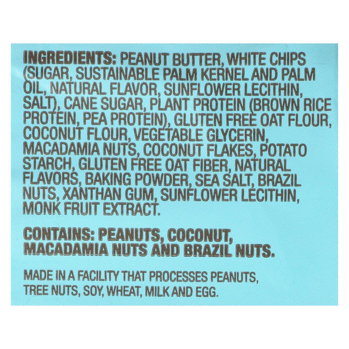 Munk Pack Protein Cookie Coconut White Chocolate Chip Macadamia (Pack of 6 - 2.96 Oz.)