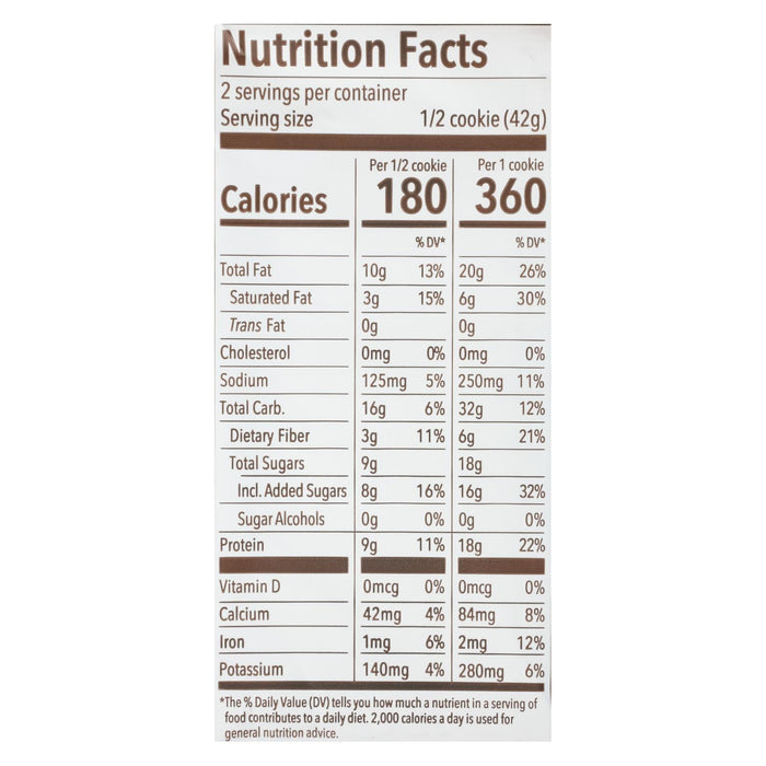 Munk Pack Protein Cookie Coconut White Chocolate Chip Macadamia (Pack of 6 - 2.96 Oz.)