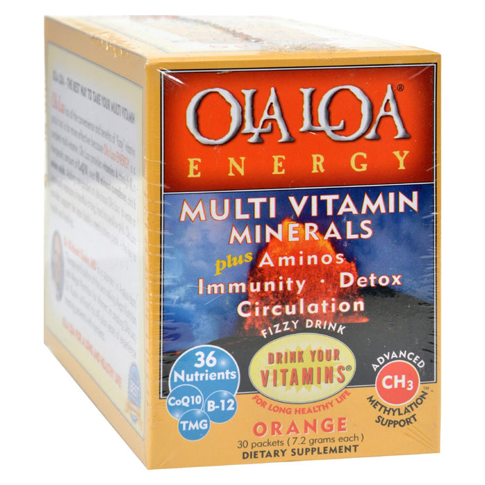Ola Loa Energy Multi-Vitamin (Pack of 30) - Orange