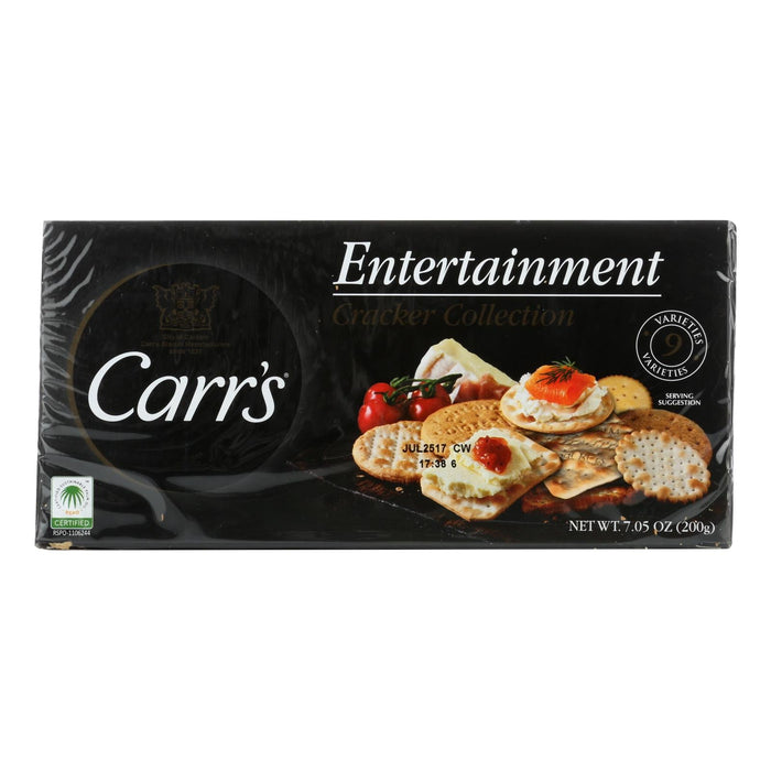 Carr's Crackers Entertainment Collection Assortment Variety Pack, 7.05 Oz. Box