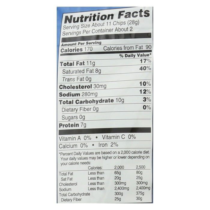 Wilde Thin and Crispy Chicken Chips, 2.25 Oz. (Pack of 12) | Protein Chips