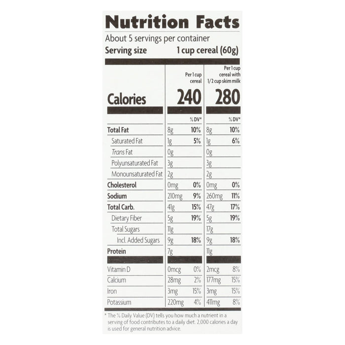 Nature's Path Maple Pecan Crunch Flax Plus - Enriched with Omega-3s (Pack of 12) - 11.5 Oz