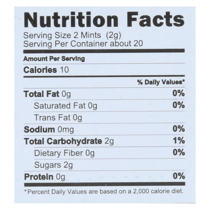 Vermints Breath Mints, Wintermint, 1.41 Oz, Pack of 6