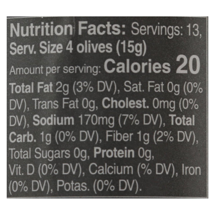 Mina Green 12.5 Oz. Pitted Olives (Pack of 6)