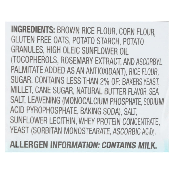 Milton's Gluten-Free Crispy Sea Salt Baked Crackers - 4.5 Oz. (Pack of 12)