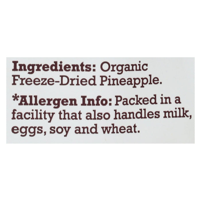 Natierra Freeze-Dried 1.5 Oz. Pineapple Slices (Pack of 12)
