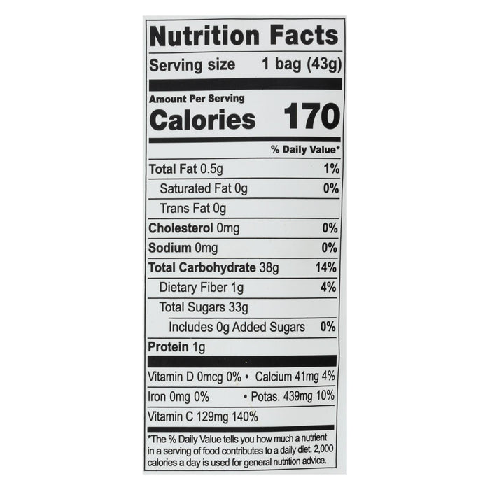 Natierra Freeze-Dried 1.5 Oz. Pineapple Slices (Pack of 12)